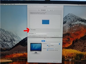 Cara mengatasi iMac slim A1419 lcd rusak atau pecah menggunakan external monitor